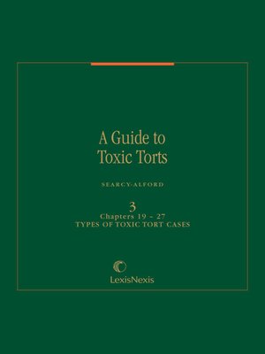 cover image of A Guide to Toxic Torts